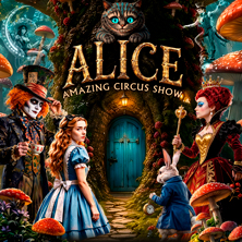 Plakat: ALICE amazing circus show
