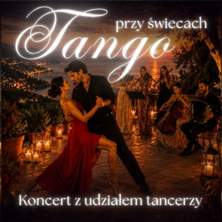 Plakat: Koncert przy świecach – Tango przy świecach