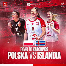 Plakat: Piłka ręczna kobiet – Polska vs Islandia