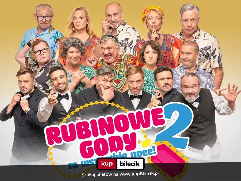 Plakat: Rubinowe Gody 2: Za wszystkie noce