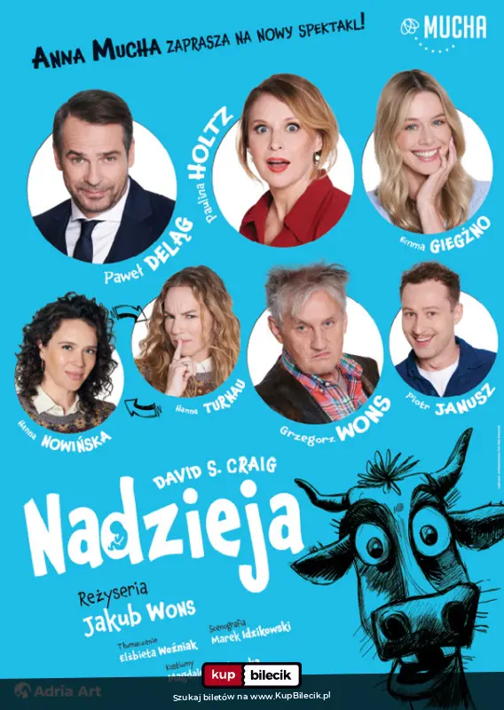 Plakat: Nadzieja - rodzinna komedia Anny Muchy