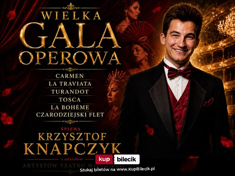 Plakat: Najpiękniejsze arie operowe: Bizet, Verdi, Puccini, Mozart i inni