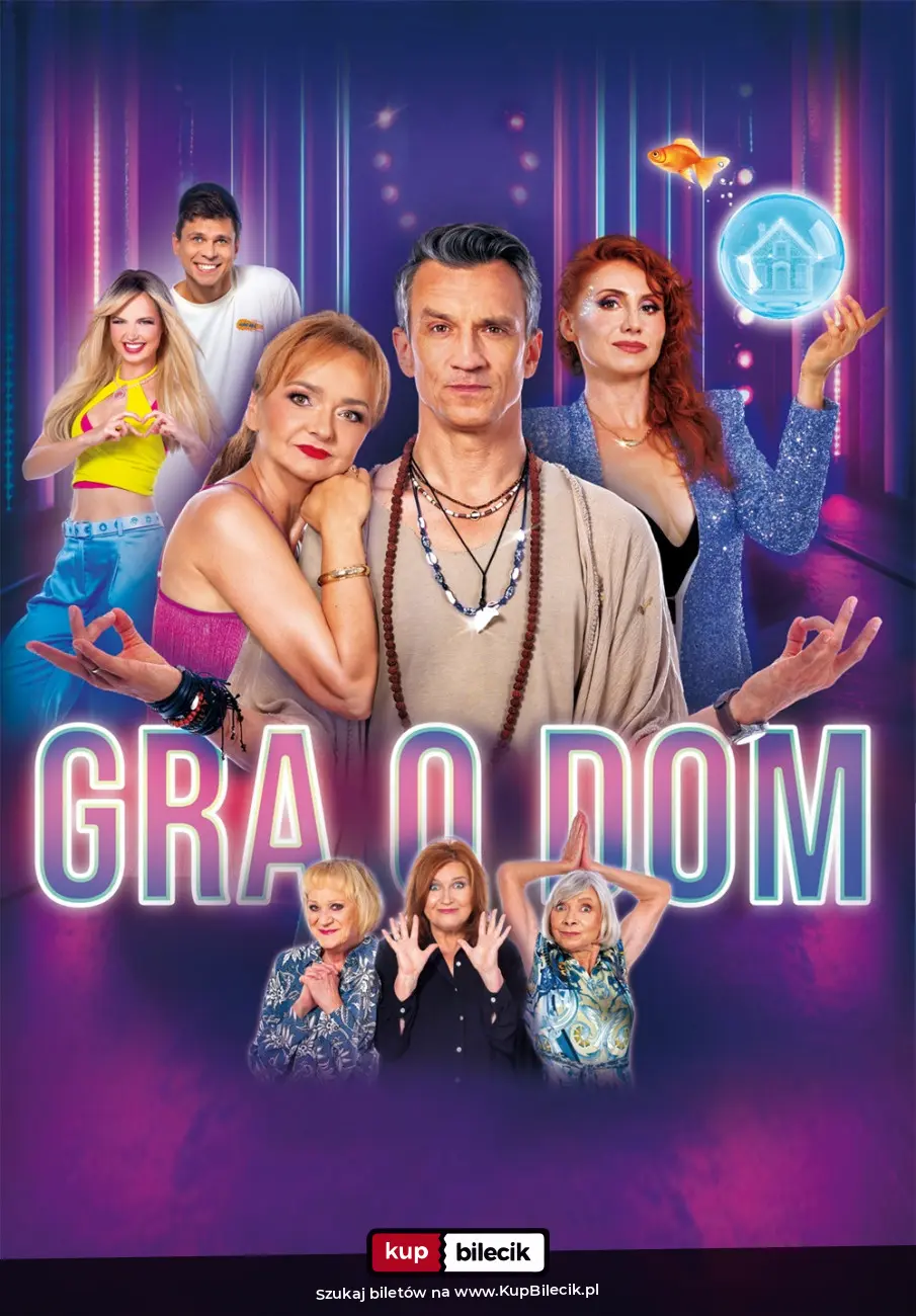 Plakat: Gra o dom - Teatr Kamienica