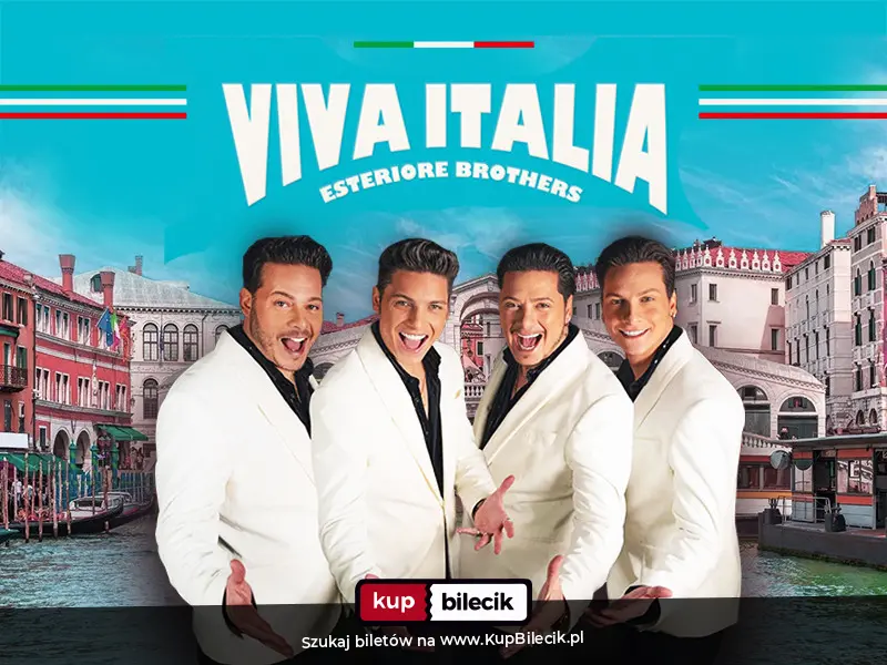 Plakat: Esteriore Brothers - "Viva Italia" Tour 2026