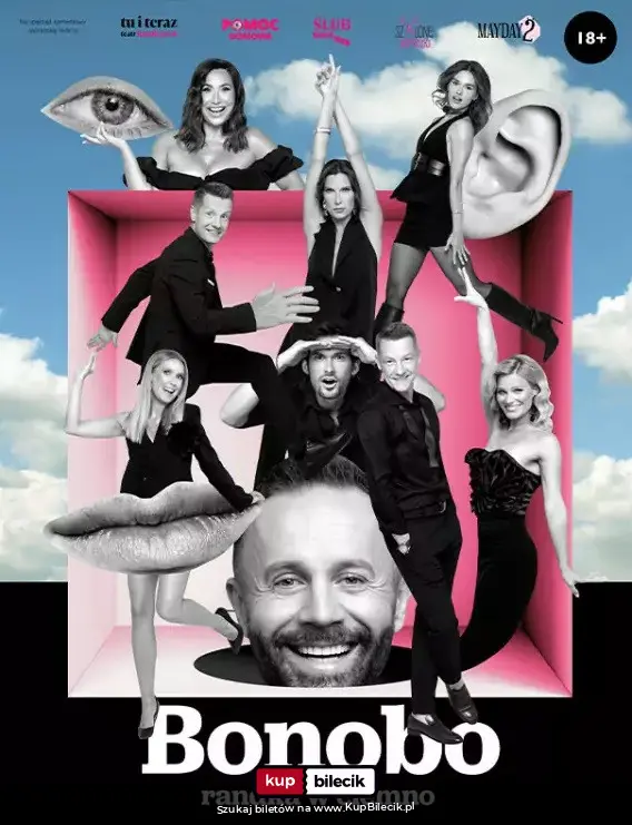 Plakat: Bonobo - randka w ciemno
