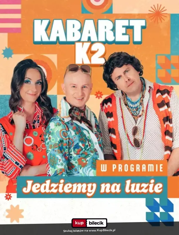 Plakat: Jedziemy na luzie