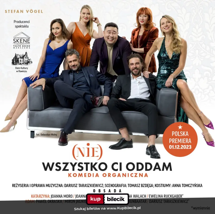 Plakat: (Nie) wszystko Ci oddam