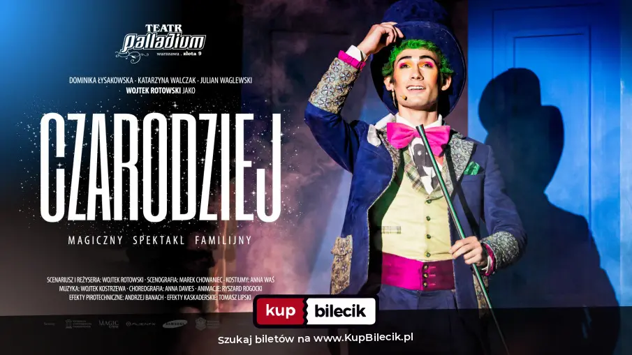 Plakat: Czarodziej - niezwykła podróż w krainę iluzji
