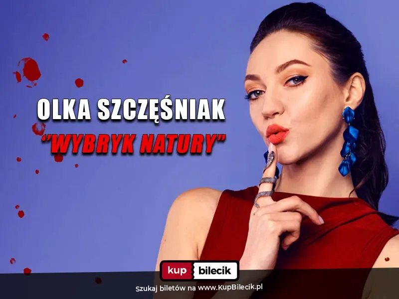 Plakat: W programie "Wybryk natury"