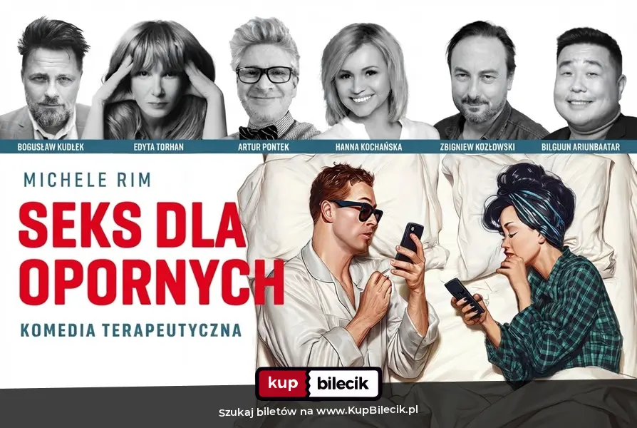Plakat: Spektakl "Seks dla opornych"