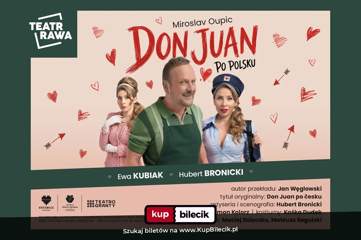 Plakat: Don Juan po polsku