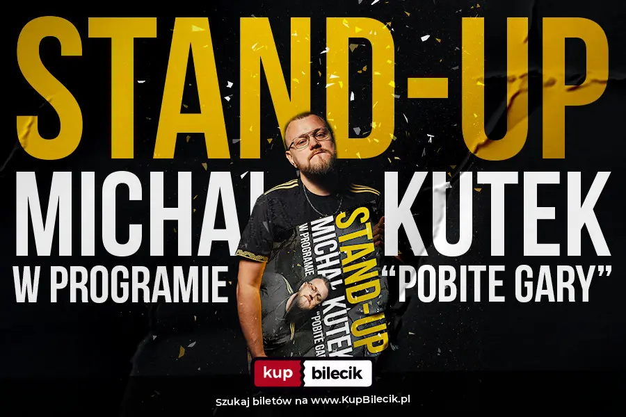 Plakat: Program stand-upowy POBITE GARY