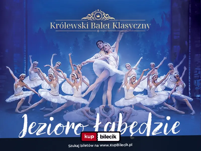 Plakat: Królewski Balet Klasyczny - Jezioro Łabędzie