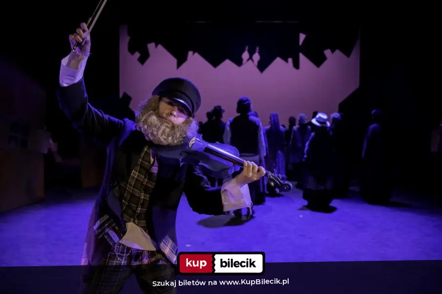 Plakat: Skrzypek Na Dachu - Najsłynniejszy musical świata na Licencji Music Theatre Int. Limited
