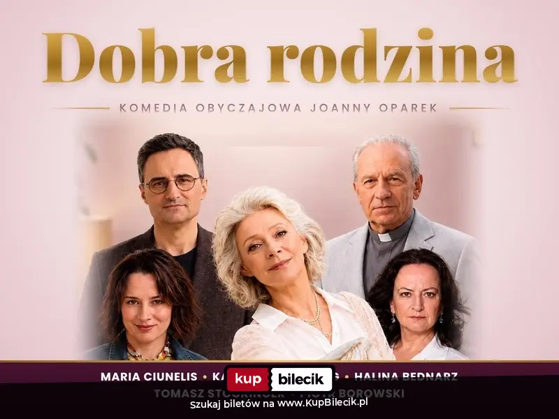 Plakat: Spektakl Dobra rodzina