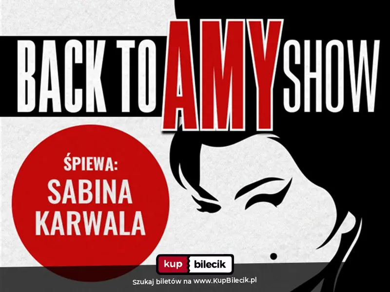 Plakat: Back to Amy Show - Pamięci Amy Winehouse