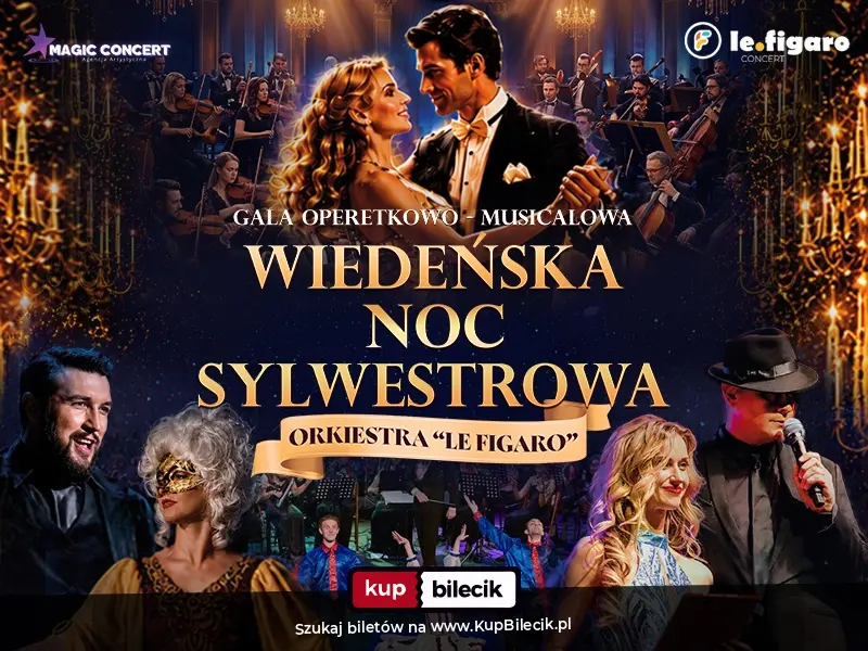 Plakat: Karnawałowa gala Operetkowo-musicalowa