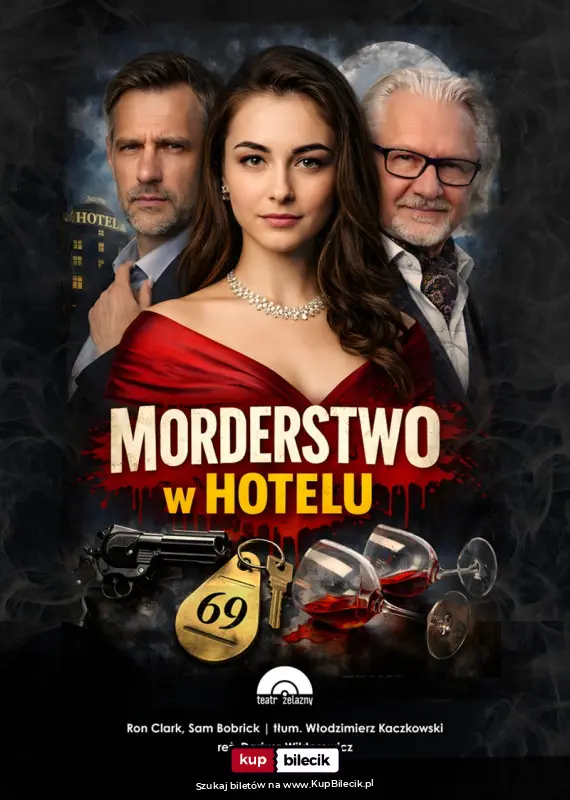 Plakat: Morderstwo w hotelu