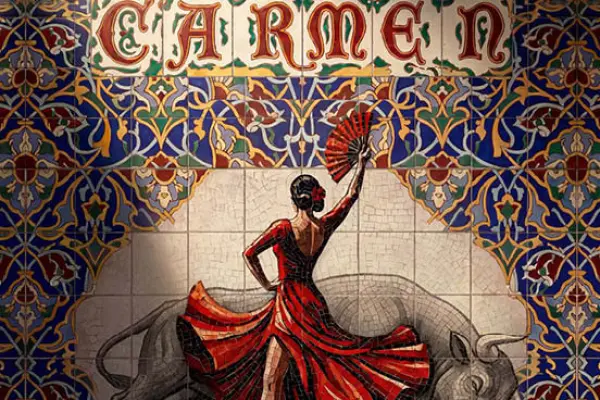Plakat: Carmen — Opera w 4 aktach