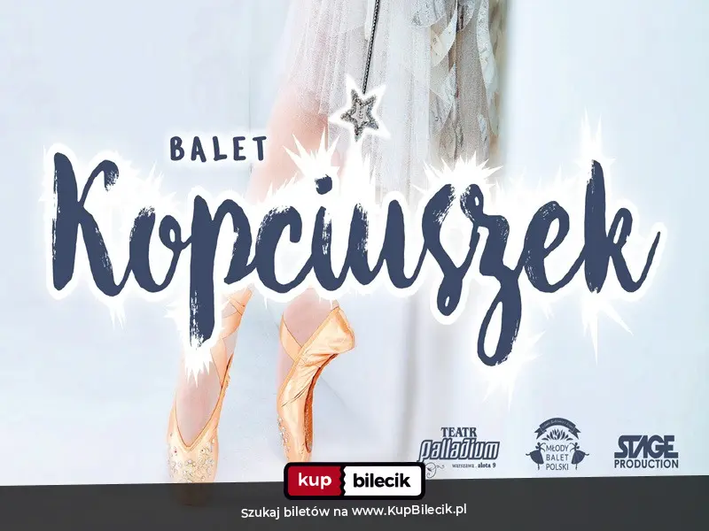 Plakat: "Balet Kopciuszek"