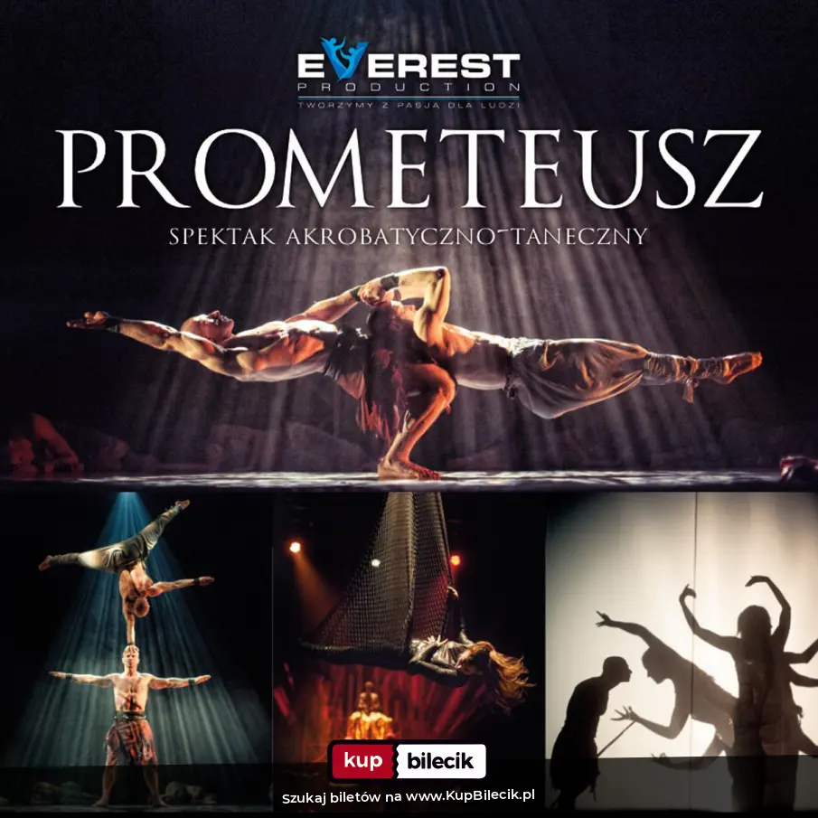 Plakat: Prometeusz - Spektakl Akrobatyczno-Taneczny