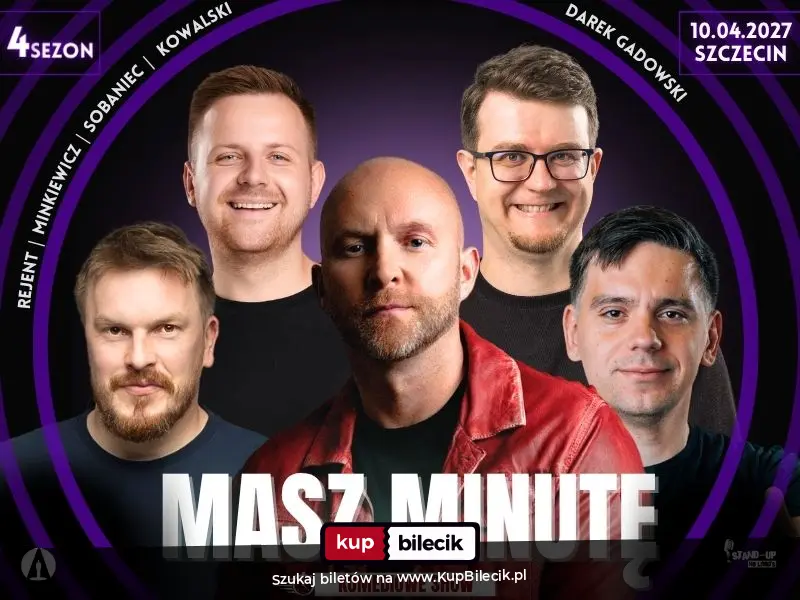 Plakat: Masz Minutę - gość specjalny: Darek Gadowski