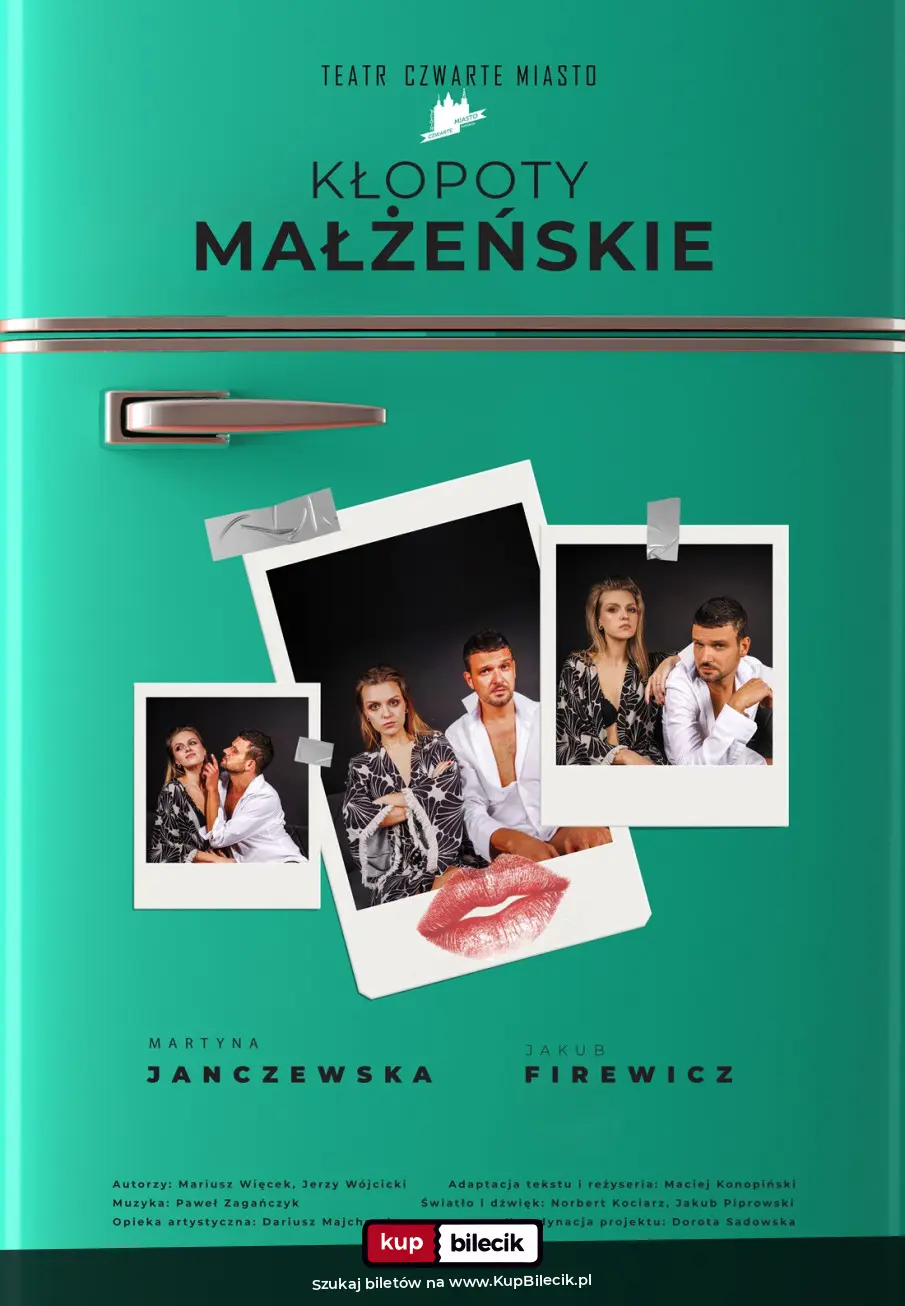 Plakat: "Kłopoty Małżeńskie''