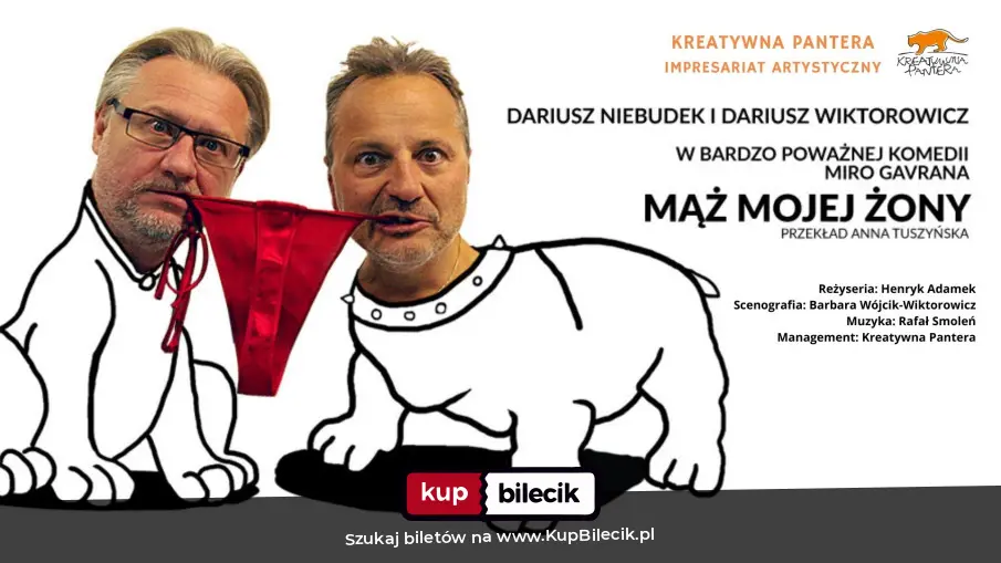Plakat: Mąż mojej żony - Kreatywna Pantera
