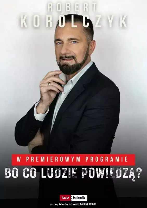 Plakat: Bo co ludzie powiedzą
