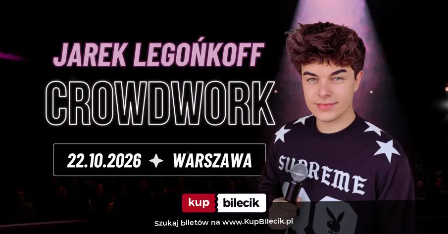 Plakat: Jarek Legońkoff - Crowdwork