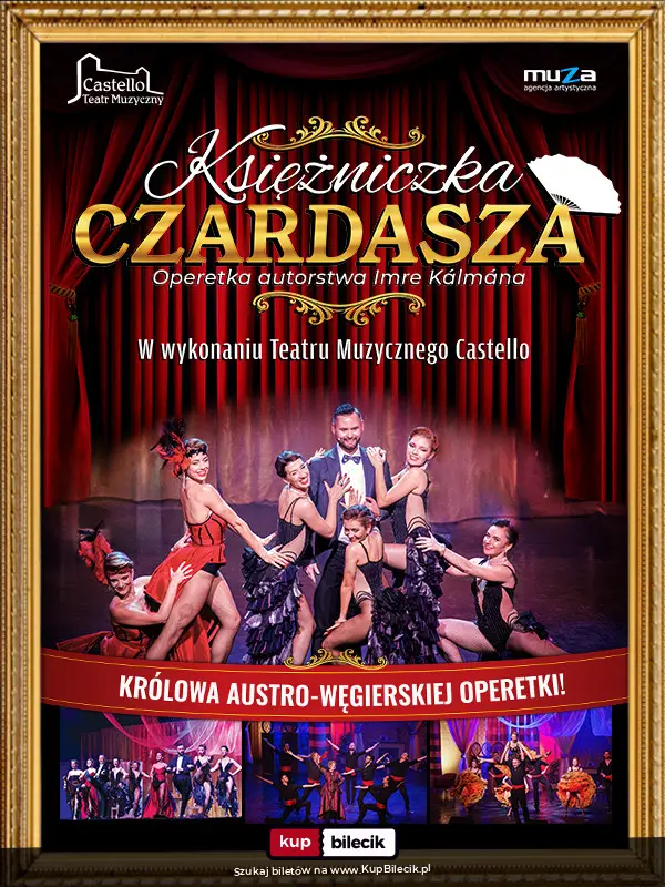 Plakat: Operetka autorstwa Imre Kalmana