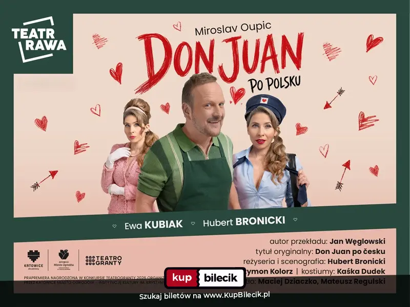 Plakat: Don Juan po polsku