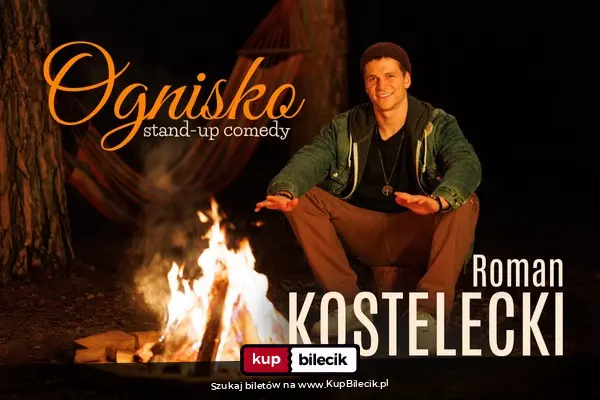 Plakat: "Ognisko" stand-up comedy