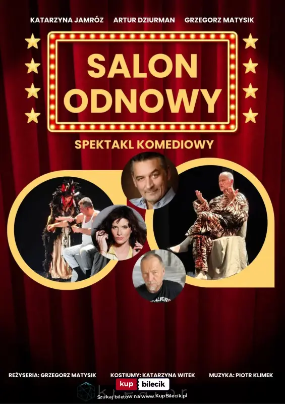 Plakat: Salon Odnowy — Spektakl komediowy