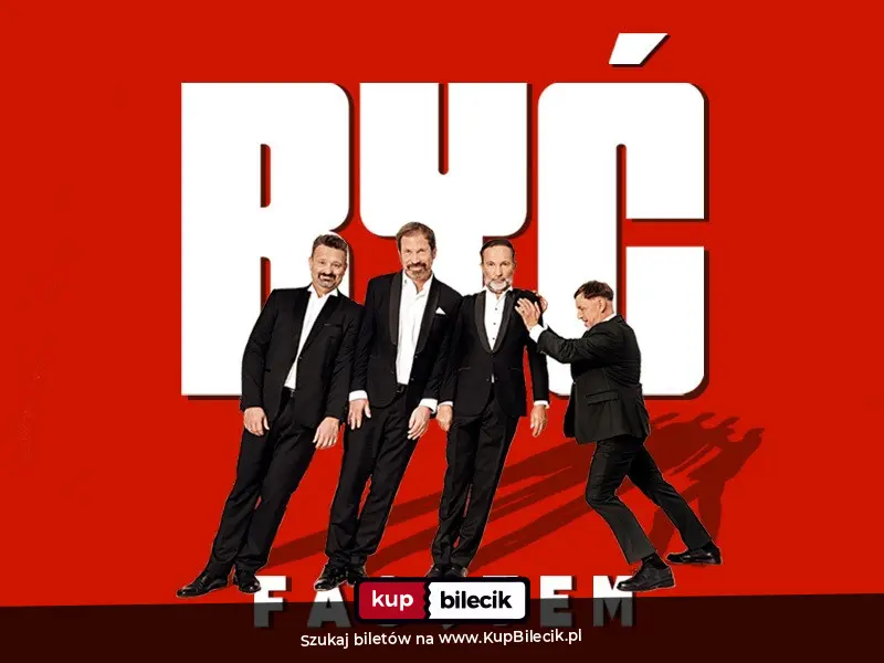 Plakat: Kabaret hrAbi & Wojtek Kamiński - Być facetem