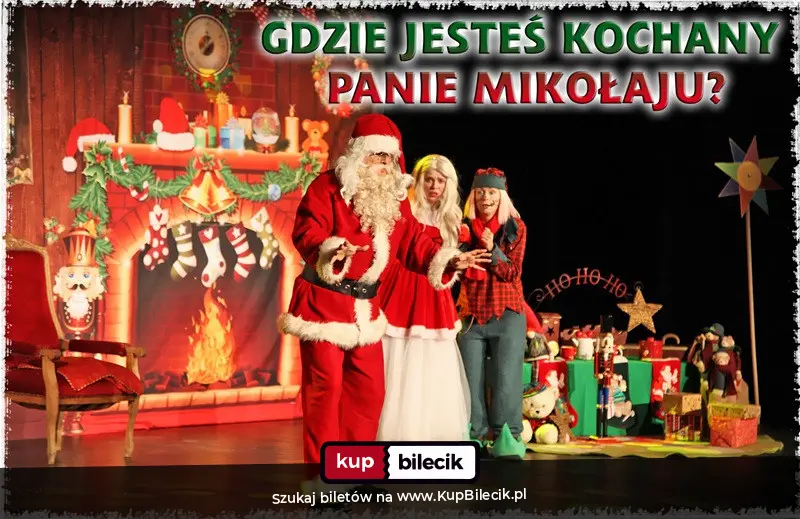 Plakat: Spektakl świąteczny dla dzieci