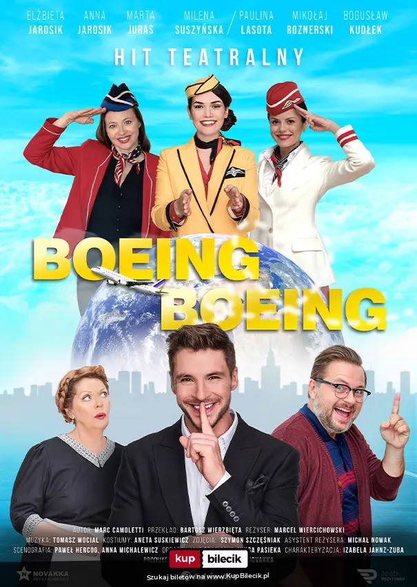 Plakat: Boeing Boeing - odlotowa komedia z udziałem gwiazd