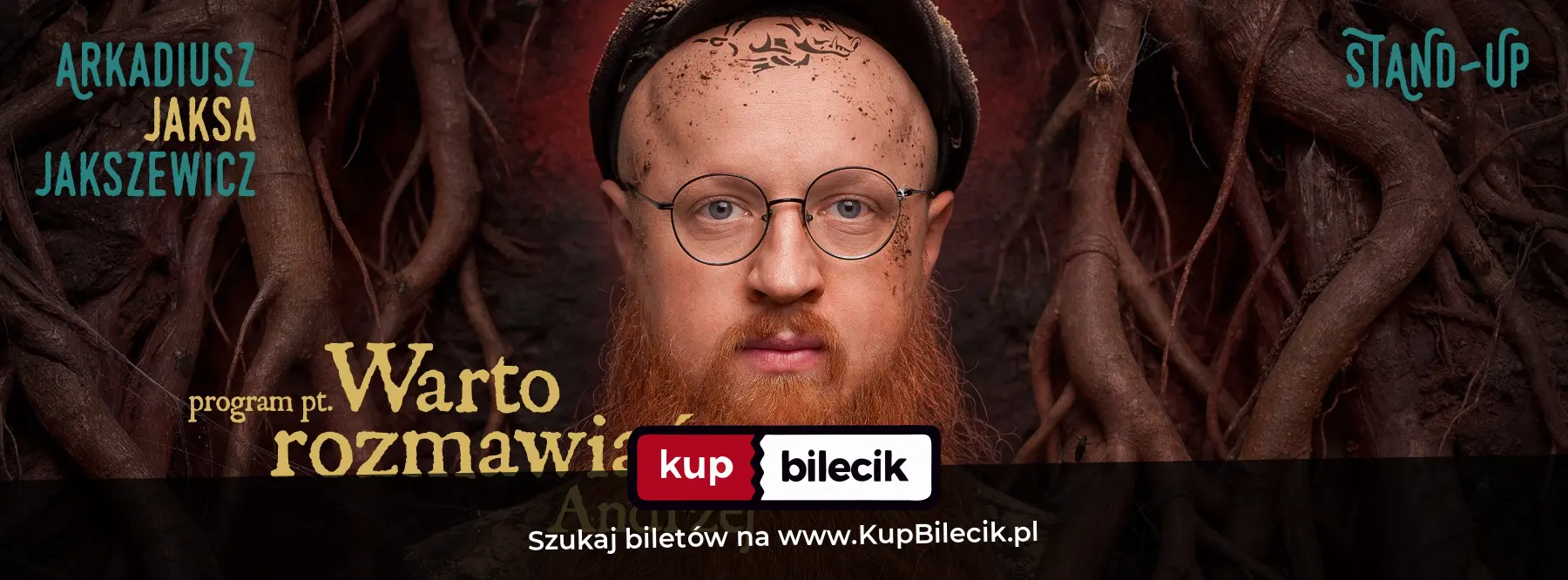 Plakat: Program "Warto rozmawiać, Andrzej"