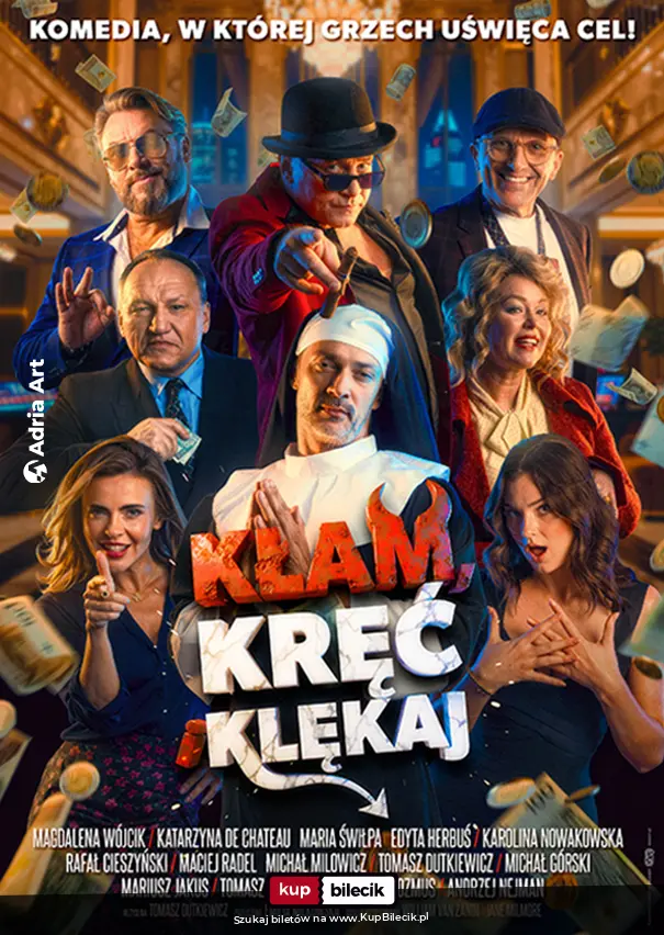 Plakat: Wybuchowa komedia pomyłek