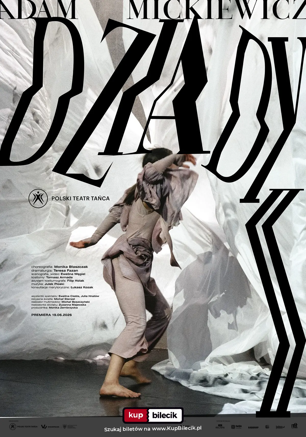Plakat: Polski Teatr Tańca