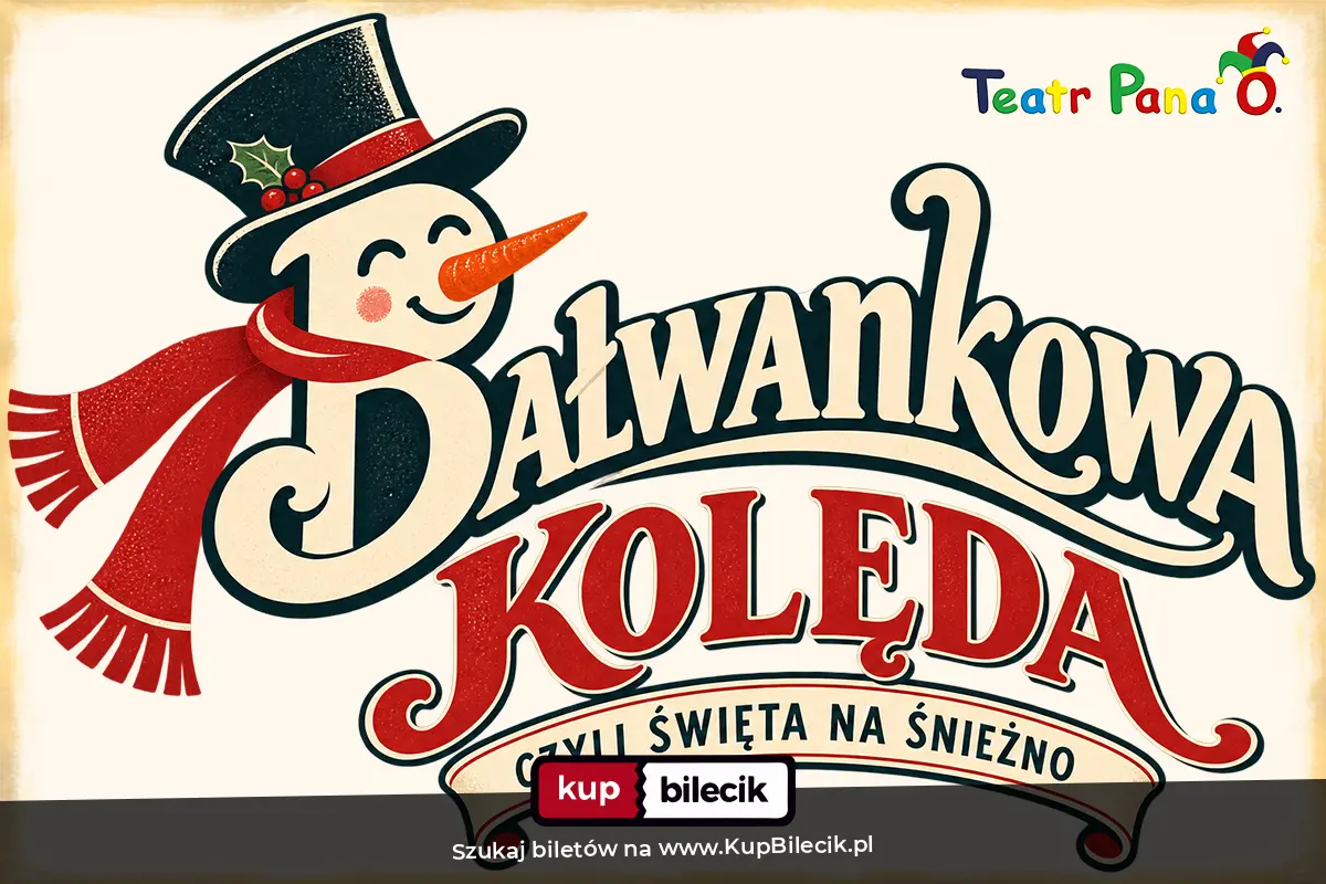 Plakat: Spektakl świąteczny dla dzieci