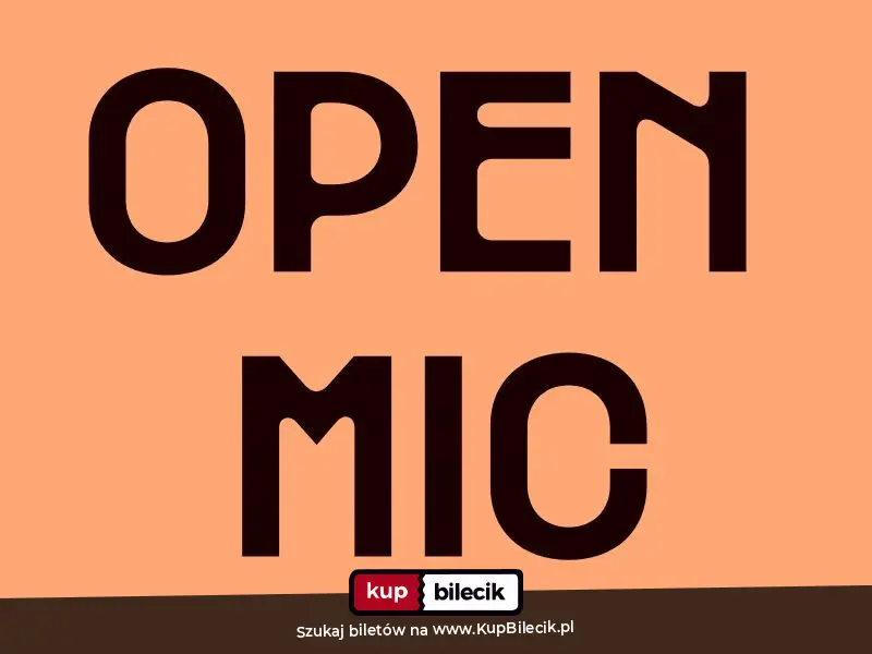 Plakat: Comedy Lab: Środowy Stand-Up & Open Mic