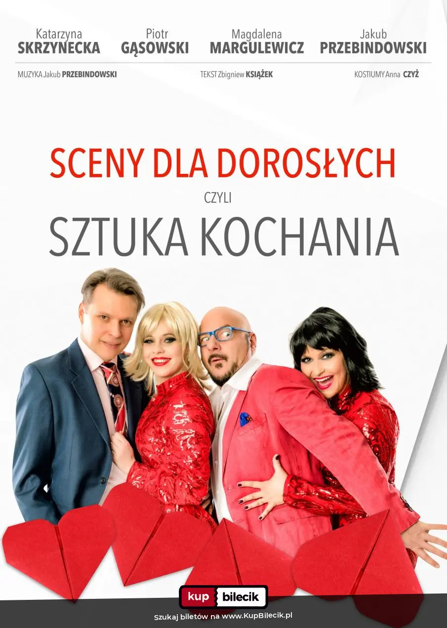 Plakat: Sceny dla dorosłych czyli sztuka kochania