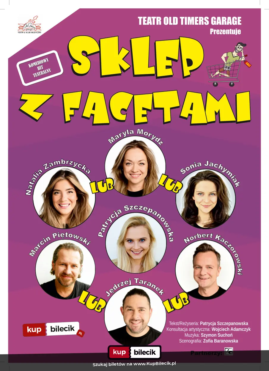 Plakat: Sklep z facetami