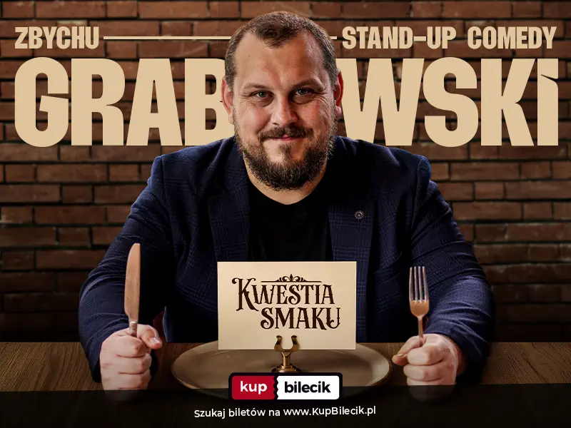 Plakat: Nowy program! "KWESTIA SMAKU"