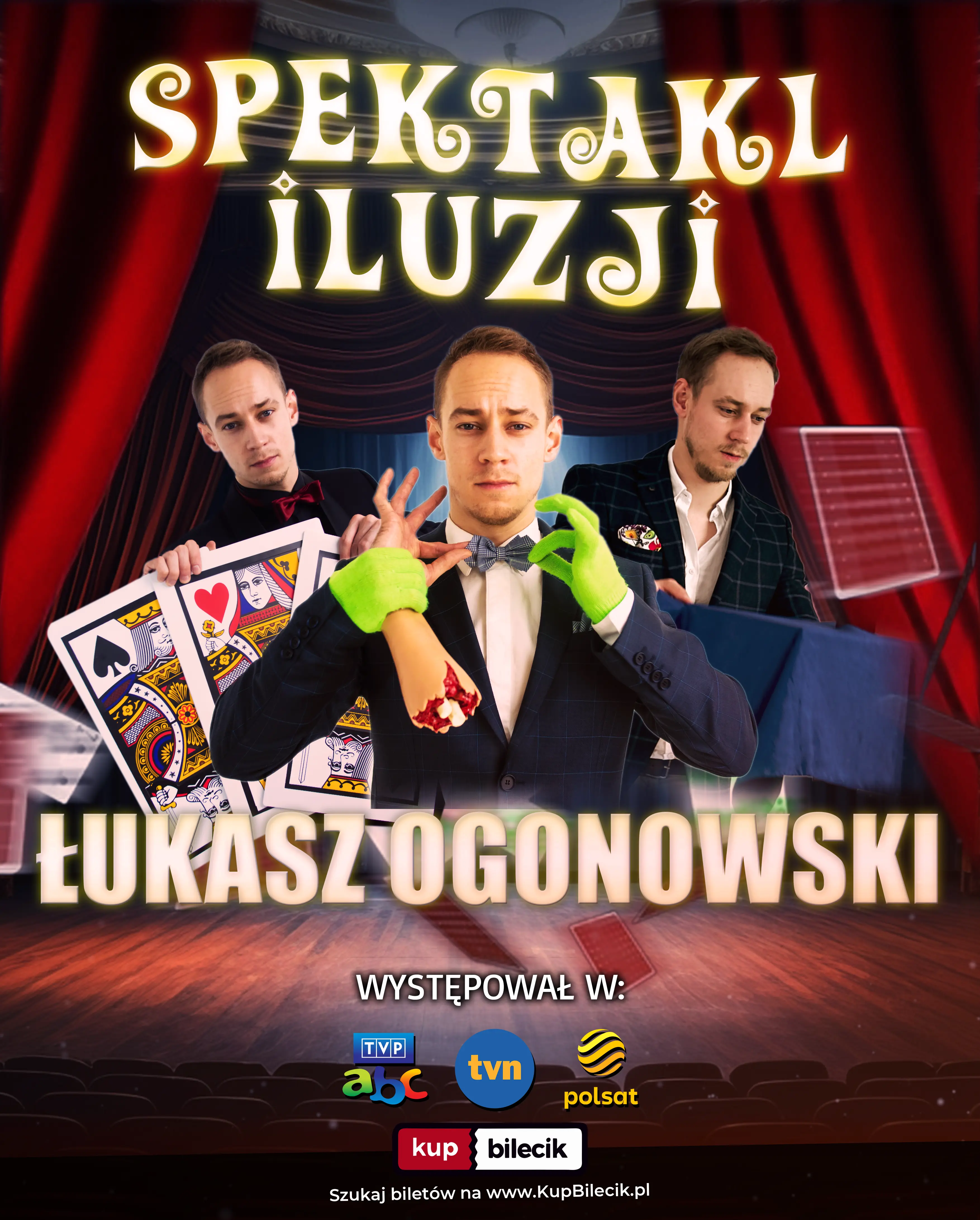 Plakat: Familijny Spektakl Iluzji