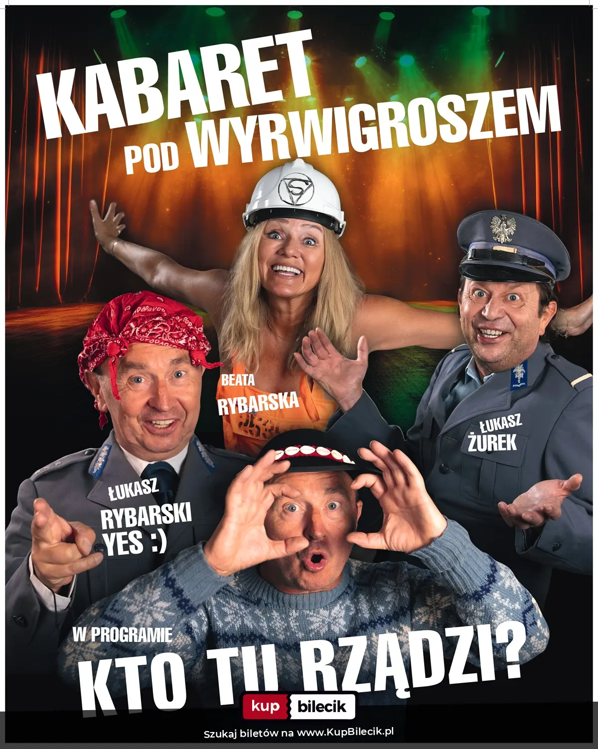 Plakat: W programie "Kto tu rządzi?"
