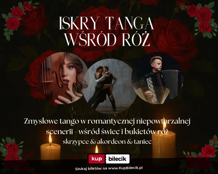 Plakat: Muzyka, emocje, tango