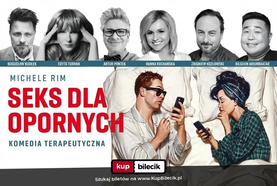 Plakat: Spektakl "Seks dla opornych"