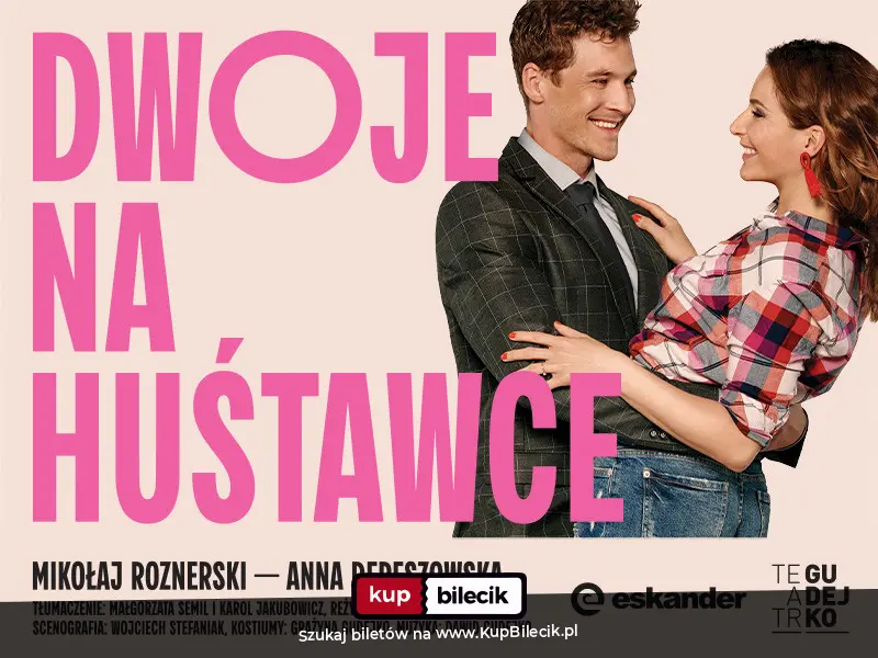Plakat: Dwoje na huśtawce